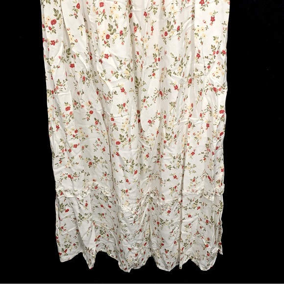 Vine And Valley Peasant Style Floral Print Maxi Dress - Picture 5 of 9